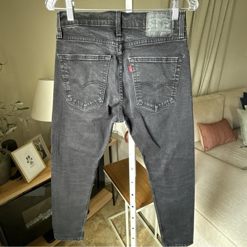 LEVI STRAUSS & CO 512 Men’s Jeans Size 30/30 Black